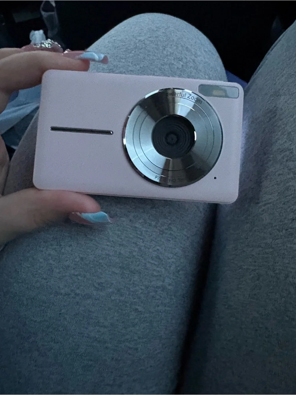 Compact Digital Camera in Light Pink